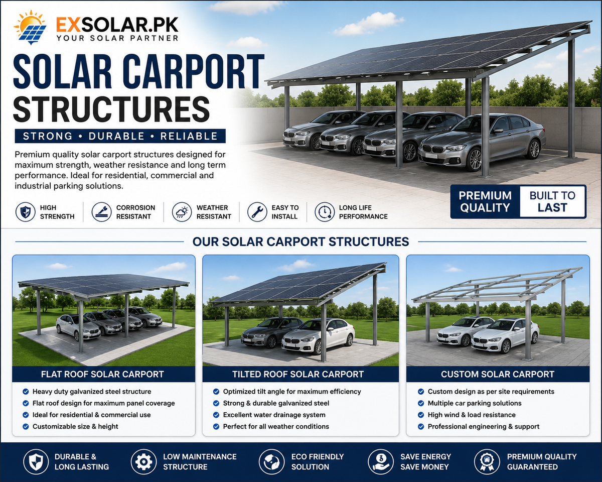 Solar Carport Structures