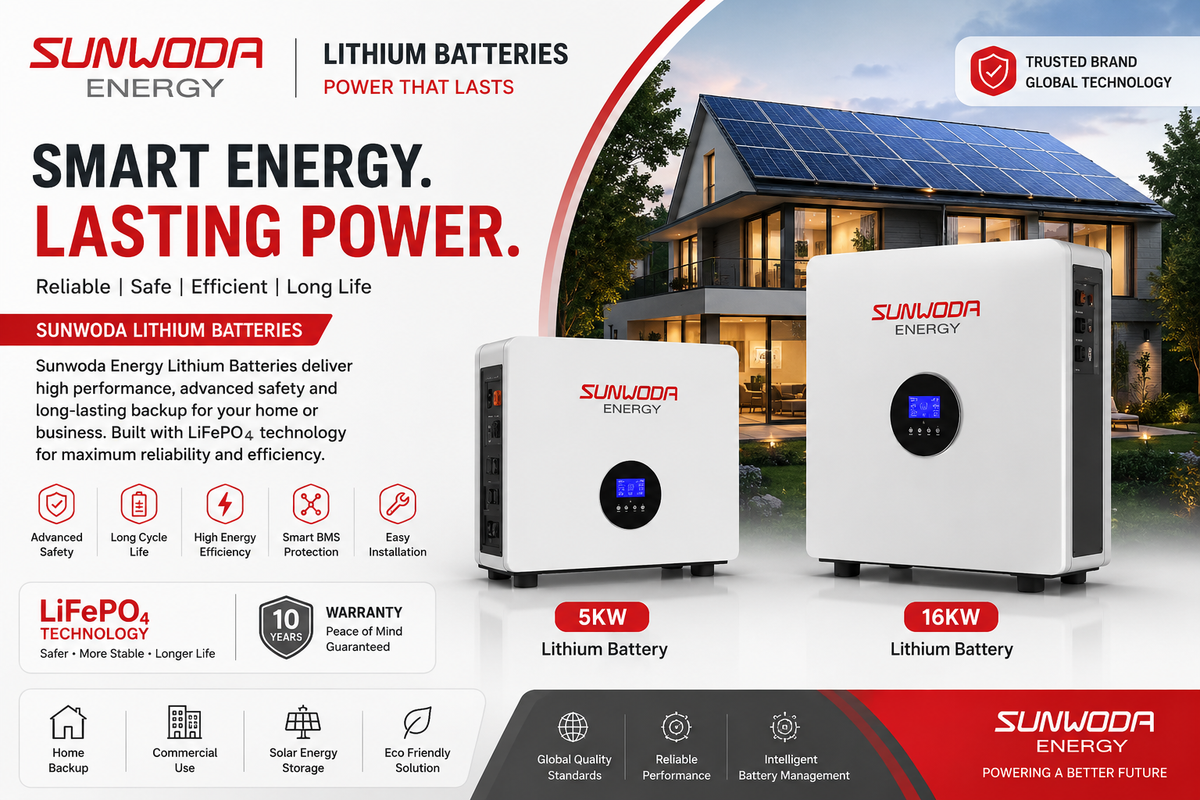 Sunwoda Lithium Batteries