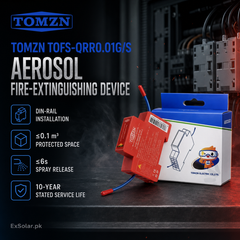 TOMZN TOFS-QRR0.01G/S DIN-Rail Aerosol Fire-Extinguishing Device