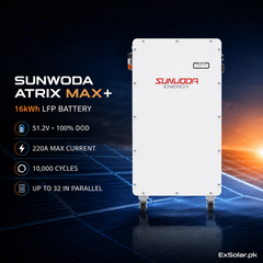 Sunwoda Atrix Max+ 16kWh 51.2V LFP Battery — Atrix Max-16L-PK