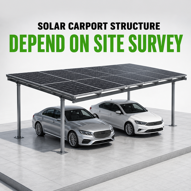 Solar Carport Structure