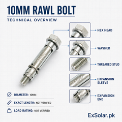 10mm Rawl Bolt Sleeve Expansion Anchor
