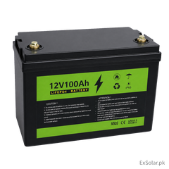 LVTOPSUN 12V 100Ah LiFePO4 Lithium Battery – 1.2kWh Class