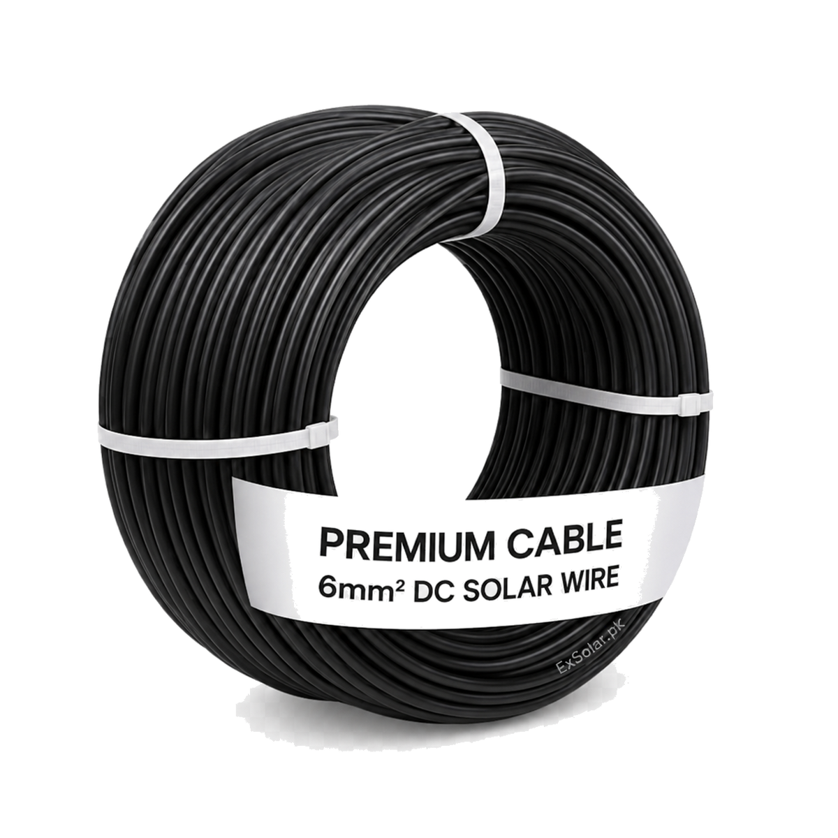 Premium Cable 6mm DC Solar Wire — 90m Coil