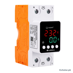 MORA-2PVA/80A 2-Pole Adjustable Voltage & Current Protector