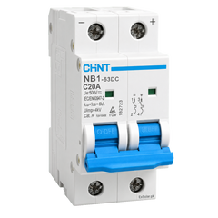 CHINT NB1-63DC C20A 20A 2P 500V DC Circuit Breaker