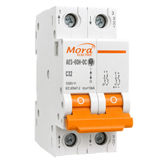MORA AES-60H-DC C32 32A 2P 1000V DC Circuit Breaker