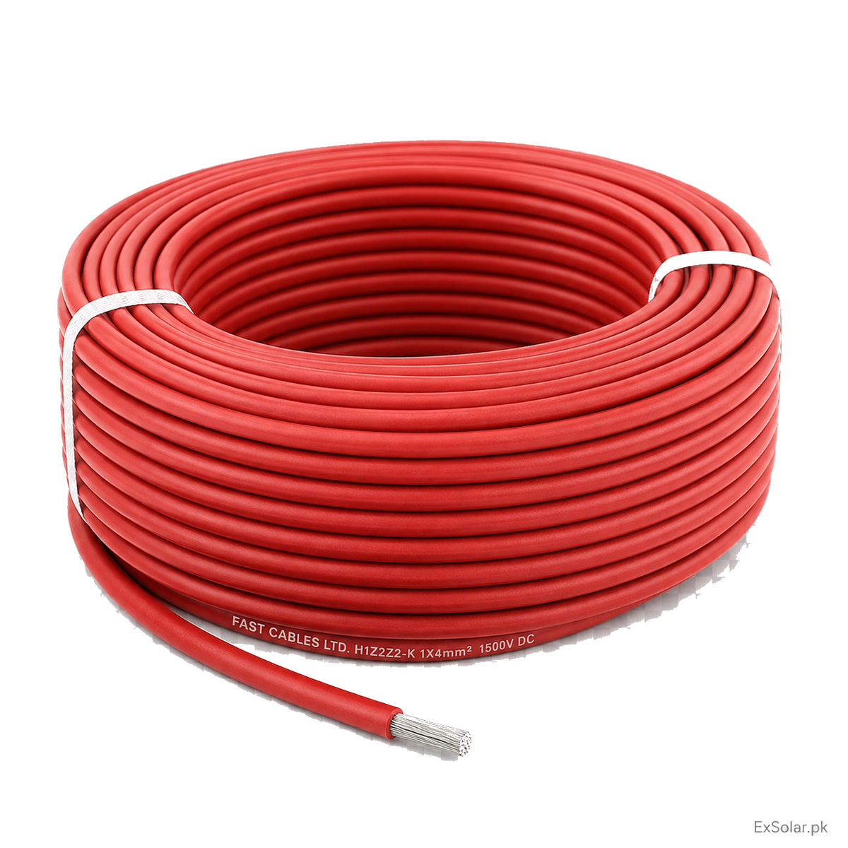 Fast Cables FastGreen 4mm² 1500V DC Solar Cable — 90m Seller Coil