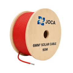 JOCA 6mm² H1Z2Z2-K XLPO Solar Cable — 90 Meter Coil