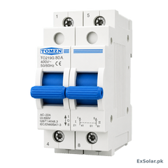 TOMZN TO219G 80A 2-Pole Manual Changeover Switch – 400V AC I–0–II Dual Power Transfer