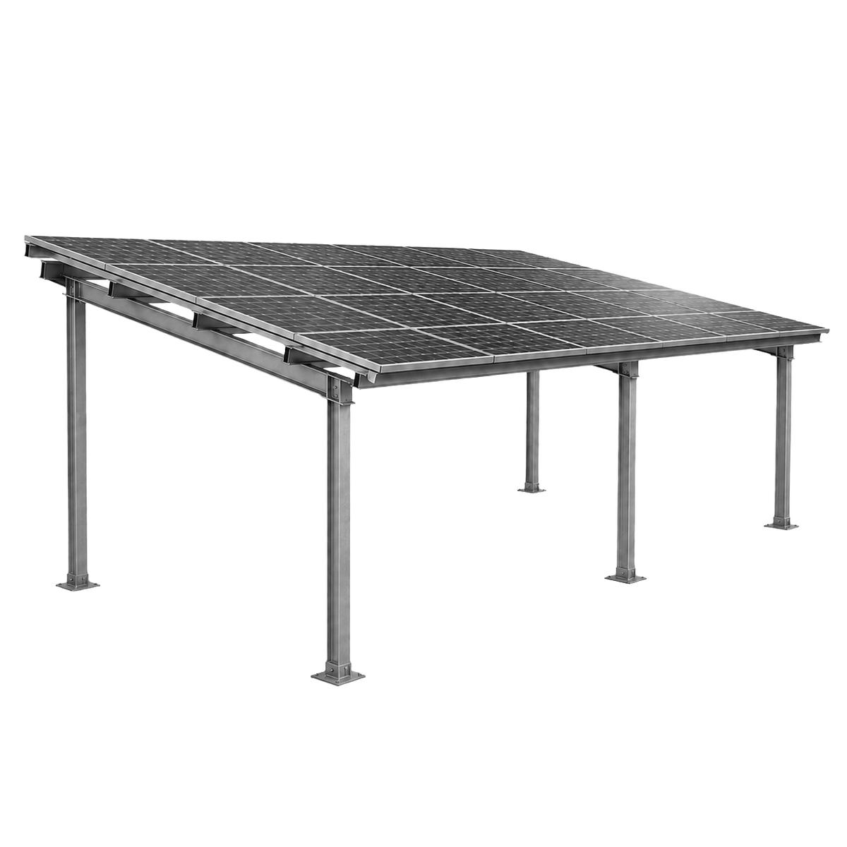 Solar Carport Structure
