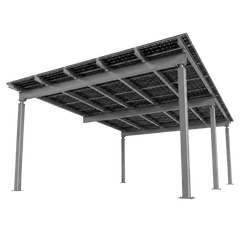 Solar Carport Structure