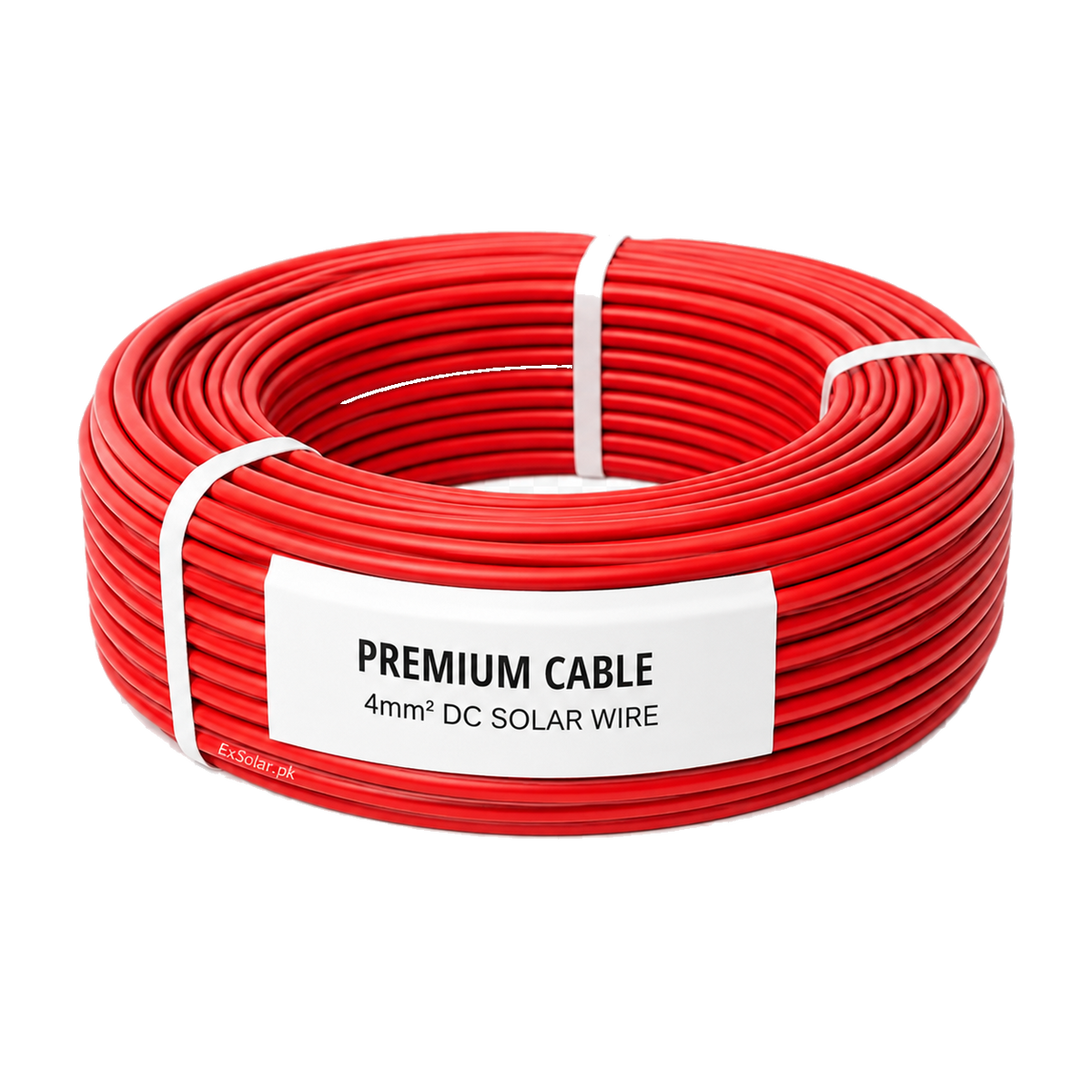 Premium Cable 4mm DC Solar Wire — 90m Coil