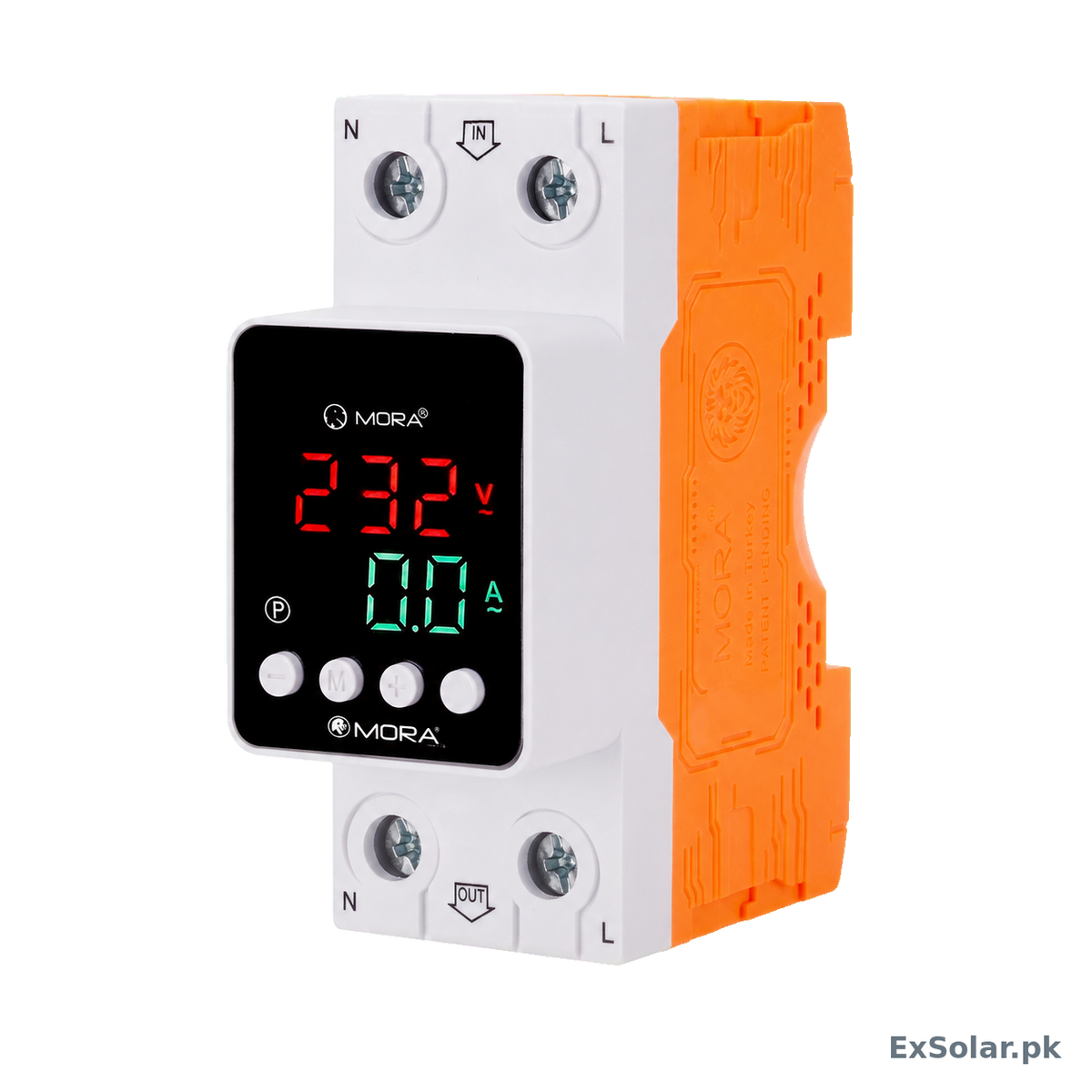 MORA-2PVA/80A 2-Pole Adjustable Voltage & Current Protector