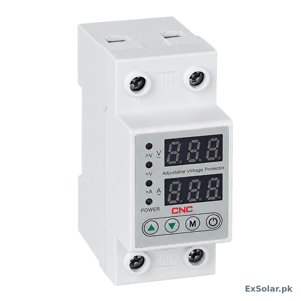 CNC Electric YC6VA 2-Pole Adjustable Voltage & Current Protection Relay