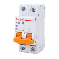 MORA AES-60H C63 63A 2-Pole 400V AC Circuit Breaker