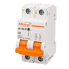 MORA AES-60H-DC C32 32A 2P 1000V DC Circuit Breaker