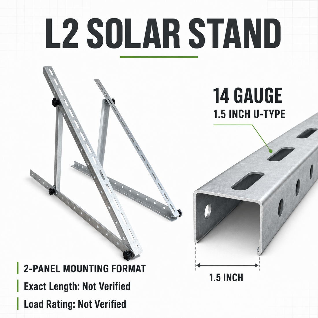 L2 Solar Stand U-Type